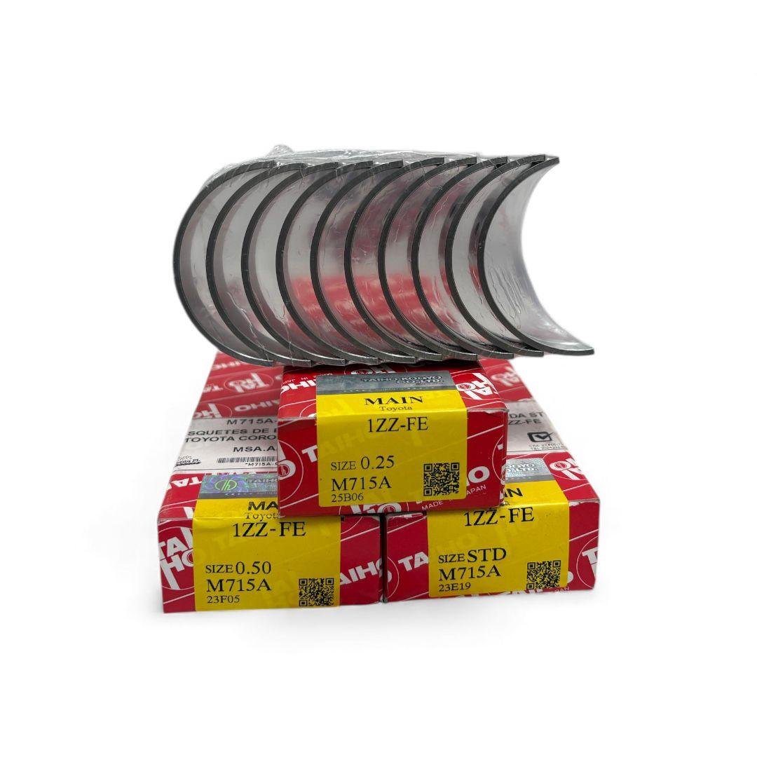 CASQUETES DE BANCADA TOYOTA 1ZZ FE